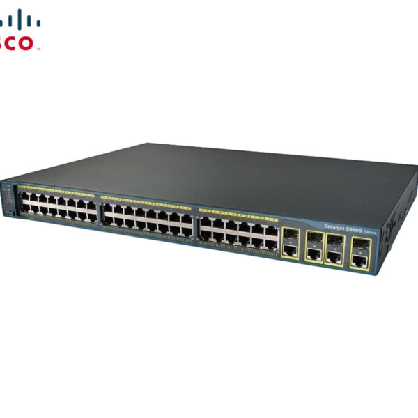 SWITCH ETH 48P 1GB RJ45 & 4x1GB SFP CISCO CATALYST 2960G Refurbished