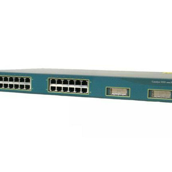 SWITCH ETH 24P 100MB 2x1GBE GBIC CISCO CATALYST 3550 2xGBIC STACKABLE Refurbished
