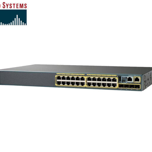 SWITCH ETH 24P 1GB & 4x1GB SFP CISCO CATALYST 2960X LAN Base Refurbished