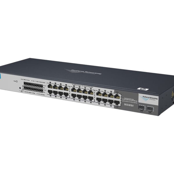 SWITCH ETH 24P 100MB RJ45 & 2x1GB SFP HP PROCURVE 1700-24G Refurbished