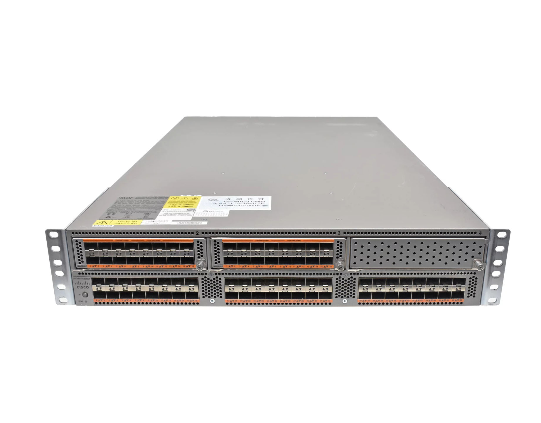 SWITCH ETH 48P 10G SFP+ CISCO NEXUS N5K-C5596UP ONLY EARS Refurbished