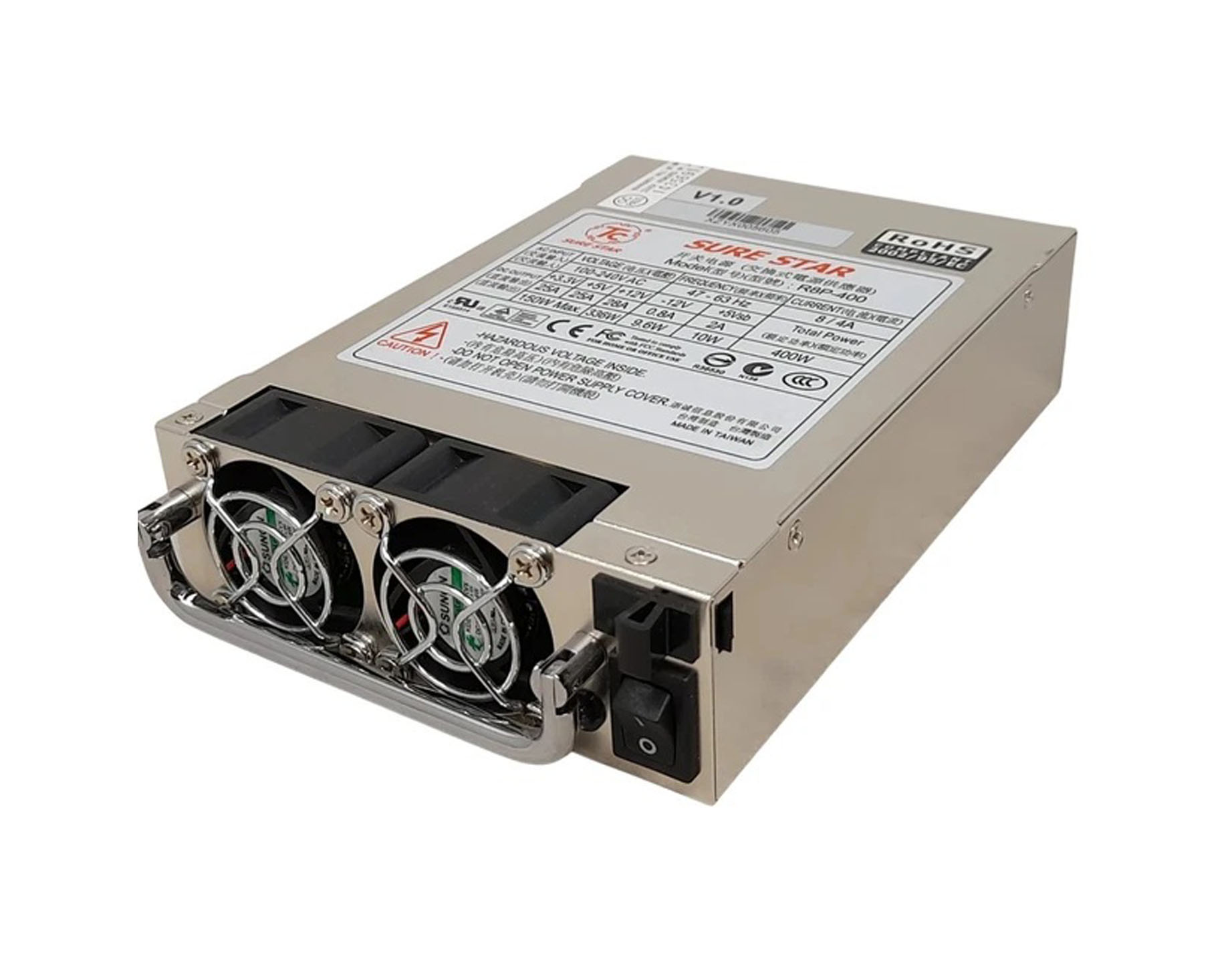 POWER SUPPLY SYNOLOGY RS3411RPxs 400W Refurbished