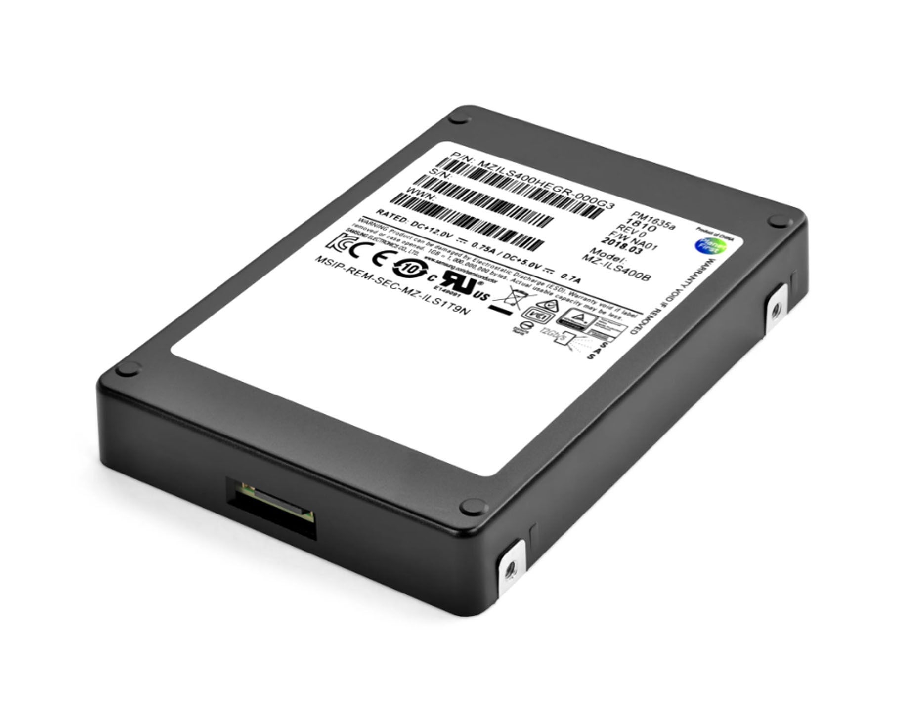 SSD SRV 800GB 2.5'' SAMSUNG SAS 12G SM1635a Refurbished
