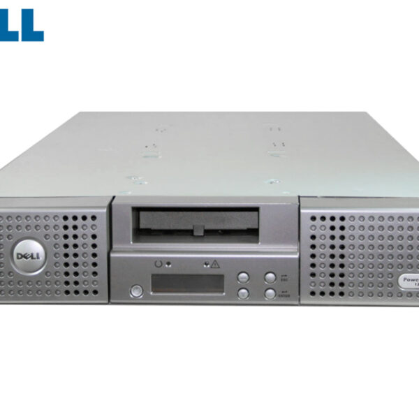 TAPE LIBRARY DELL POWERVAULT 124T 2U WITH 1xLTO3 DRIVE/1xMAG Refurbished