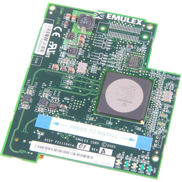 BLADE HBA FC 4GB IBM QLOGIC FIBER CHANNEL MEZZANINE CARD Refurbished