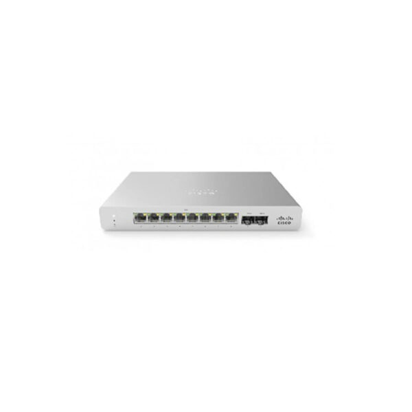 SWITCH ETH 8P 1GB CISCO MERAKI CLOUD MANAGED L2 NEW Refurbished