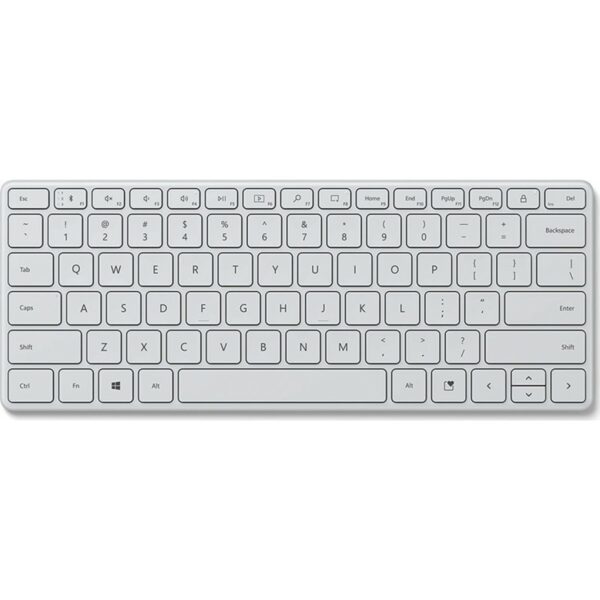 KEYBOARD MICROSOFT BLUETOOTH WHITE GR NEW Refurbished