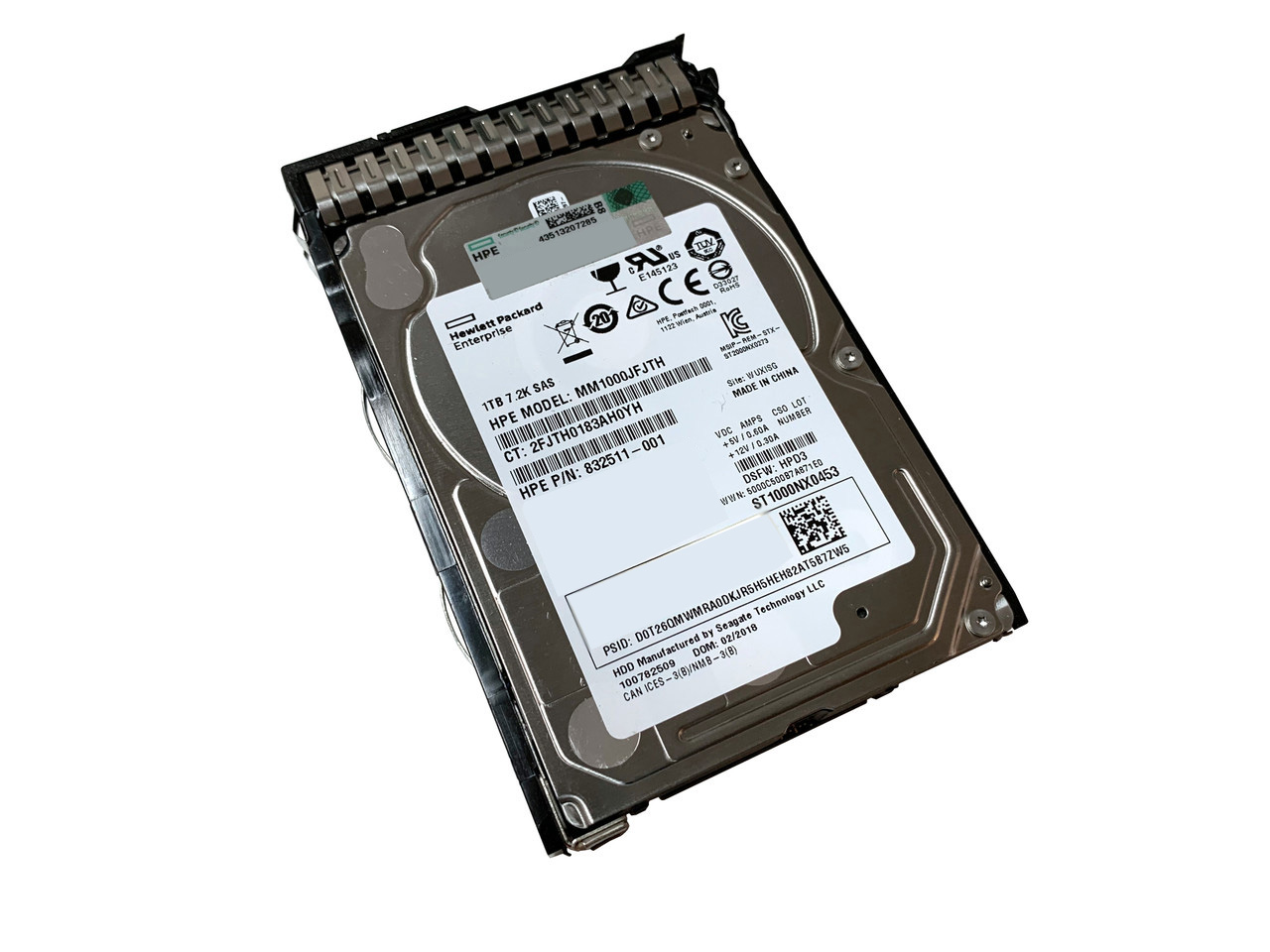 HDD SAS 1TB HP 7.2K 12G 2.5'' NEW Refurbished