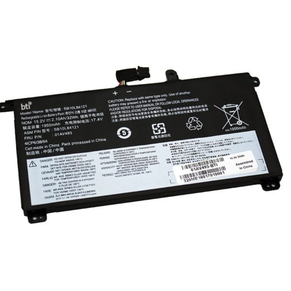 LENOVO T570 T580 P51S P52S 15.4V BATTERY NEW Refurbished