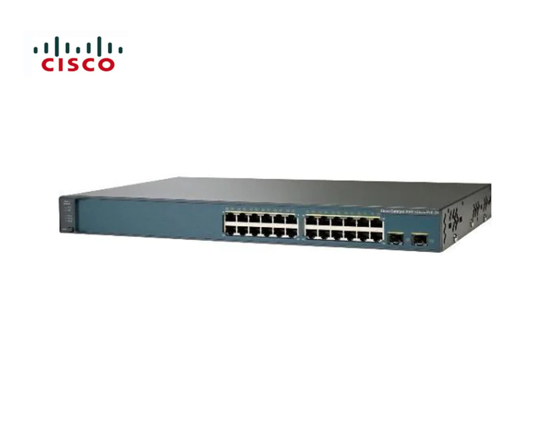 SWITCH ETH 24P 1GBE & 2SFP CISCO CATALYST 3560 v2 POE+ NEW Refurbished