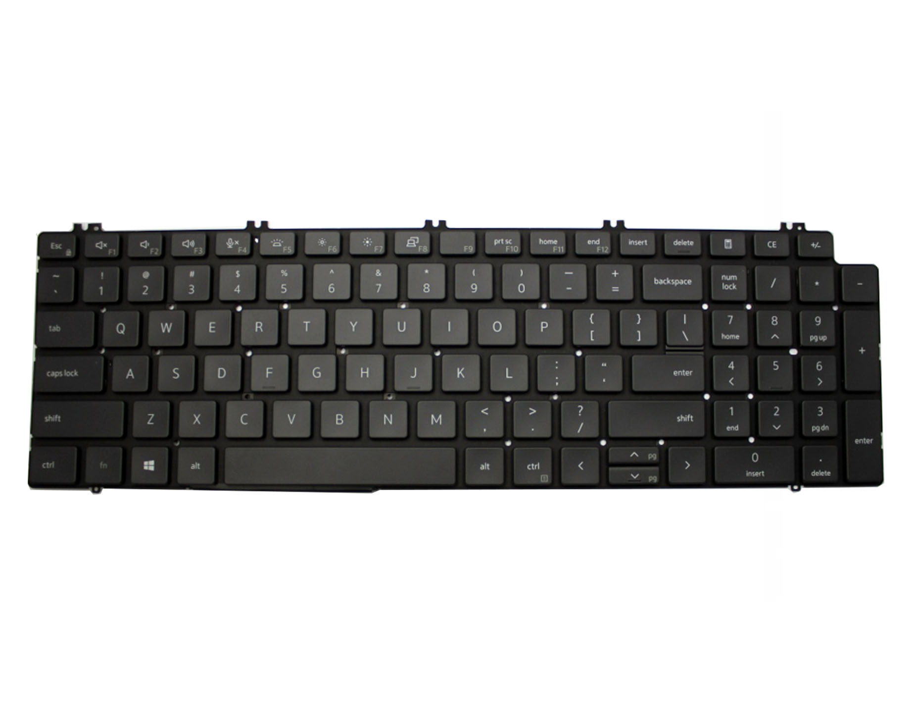 DELL LATITUDE 5300 7550 7560 7750 KEYBOARD US BL NEW Refurbished
