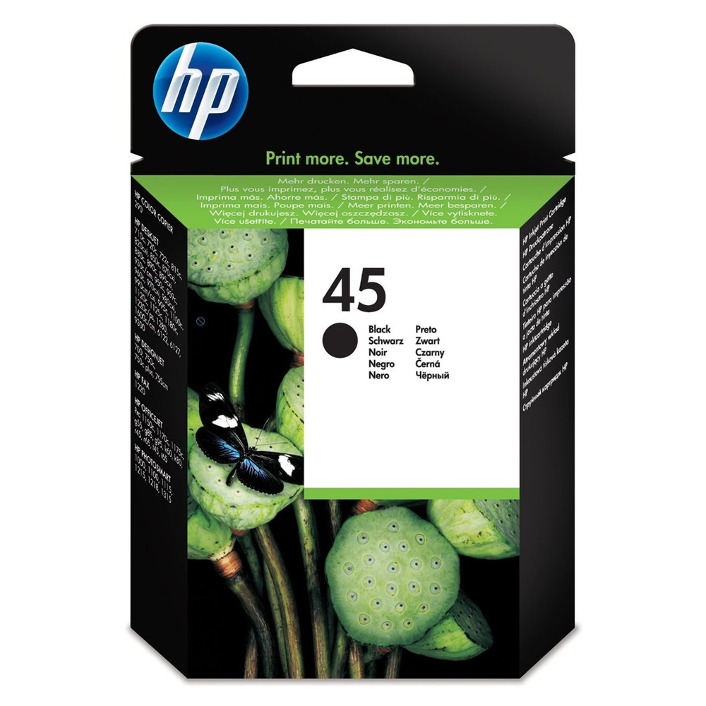 HP Μελάνι Inkjet No.45 Black (51645AE) (HP51645AE) - SCAX HP Μελάνι Inkjet No.45 Black (51645AE) (HP51645AE) - SCAX