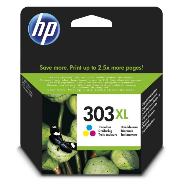 HP Μελάνι Inkjet No 303XL Tri-Colour (T6N03AE) (HPT6N03AE) - SCAX
