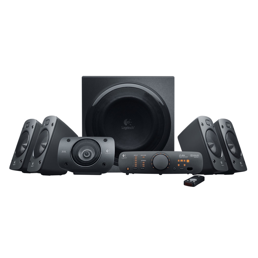Logitech Z906 5.1 Stereo Speakers (Black) (LOGZ906) - SCAX