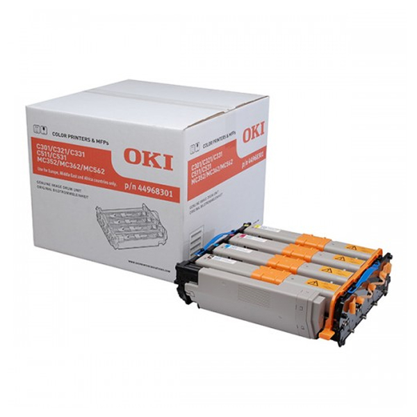 OKI C301/321/331/332/511/531/MC352/362/562/332/342/363 IMAGE UNIT (44968301) (OKI-C301-DR) - SCAX