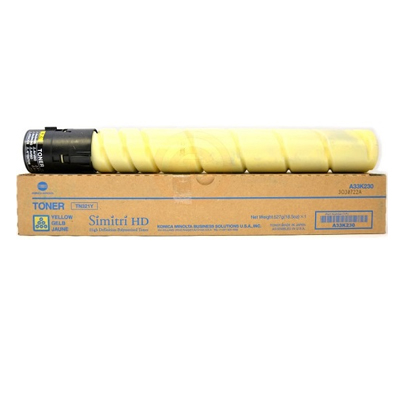 KONICA MINOLTA BIZHUB C224/284/364 TN321Y YELLOW TONER (A33K250) (MINTN321Y) - SCAX