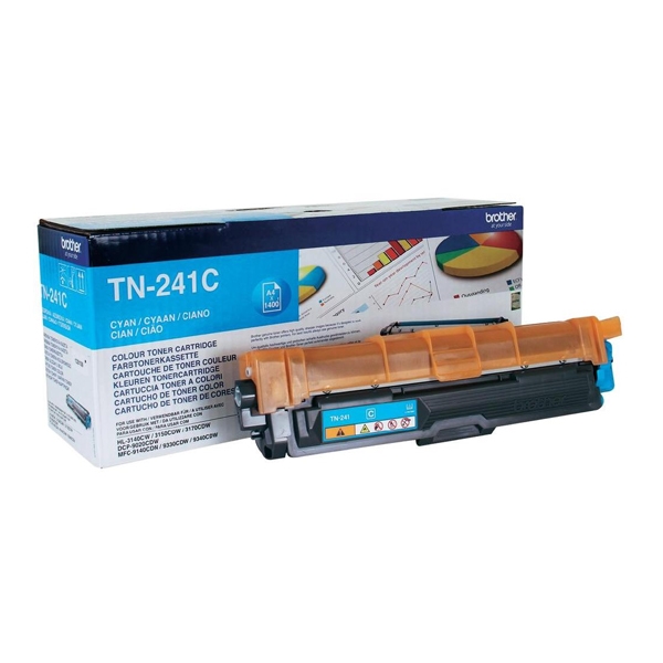 Toner Brother TN-241C Cyan (TN-241C) (BRO-TN-241C) - SCAX