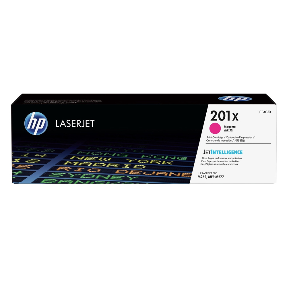 HP Color LaserJet PRO M252/MFP M277 HC Magenta Toner (CF403X) (HPCF403X) - SCAX HP Color LaserJet PRO M252/MFP M277 HC Magenta Toner (CF403X) (HPCF403X) - SCAX