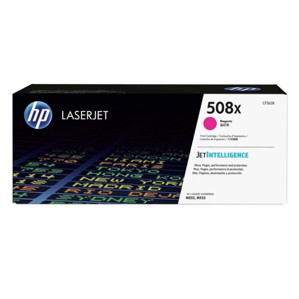 HP Color LaserJet Enterprise M552/553 HC Magenta Toner (CF363X) (HPCF363X) - SCAX