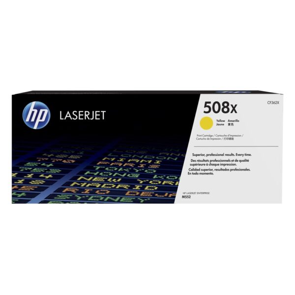 HP Color LaserJet Enterprise M552/553 HC Yellow Toner (CF362X) (HPCF362X) - SCAX