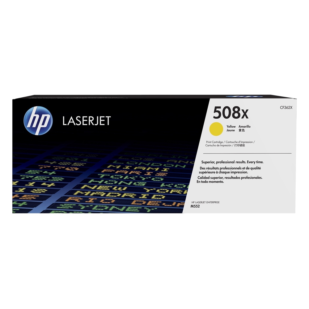 HP Color LaserJet Enterprise M552/553 HC Yellow Toner (CF362X) (HPCF362X) - SCAX HP Color LaserJet Enterprise M552/553 HC Yellow Toner (CF362X) (HPCF362X) - SCAX