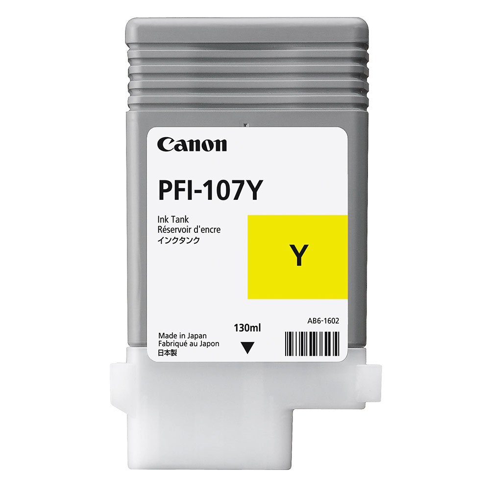 Canon Μελάνι Inkjet PFI-107Y Yellow (6708B001) (CANPFI-107Y) - SCAX Canon Μελάνι Inkjet PFI-107Y Yellow (6708B001) (CANPFI-107Y) - SCAX