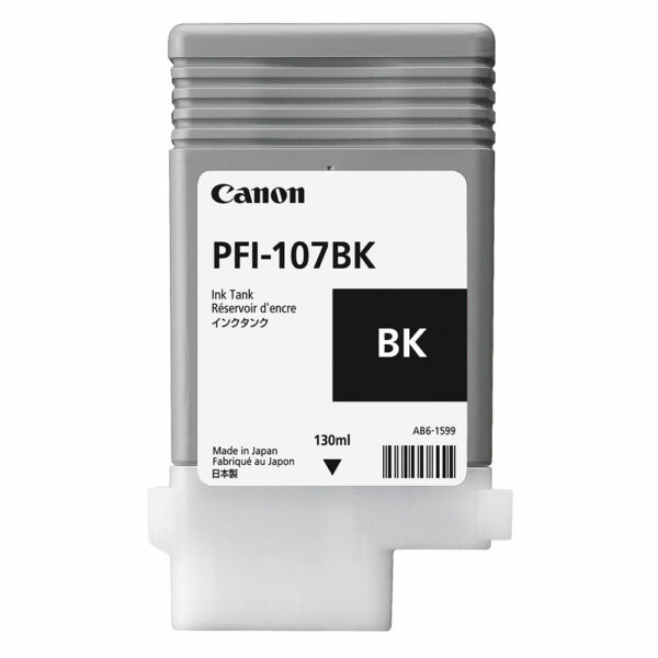 Canon Μελάνι Inkjet PFI-107BK Black (6705B001) (CANPFI-107BK) - SCAX