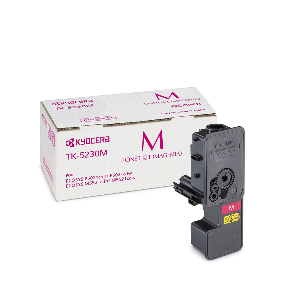 KYOCERA ECOSYS M5521MFP/P5021 TONER HC MAGENTA (TK-5230M) (KYOTK5230M) - SCAX KYOCERA ECOSYS M5521MFP/P5021 TONER HC MAGENTA (TK-5230M) (KYOTK5230M) - SCAX