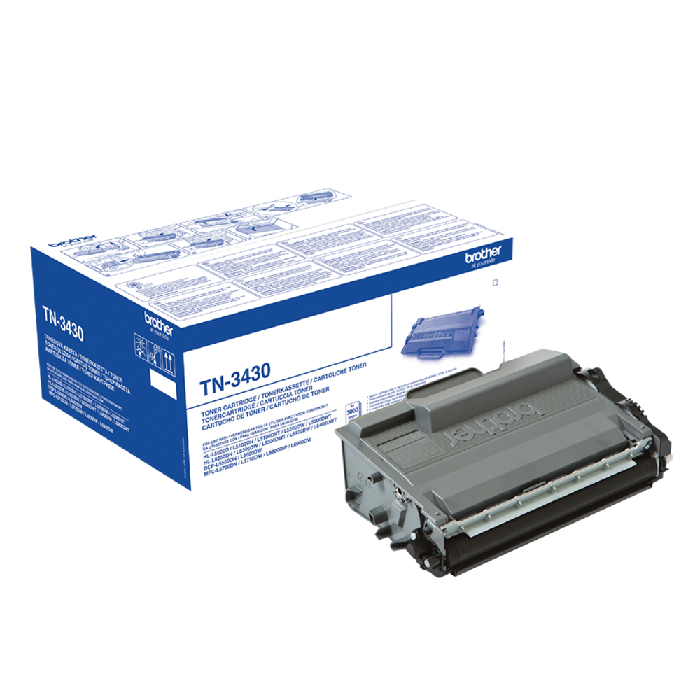 Toner Brother TN-3430 Black (TN-3430) (BRO-TN-3430) - SCAX