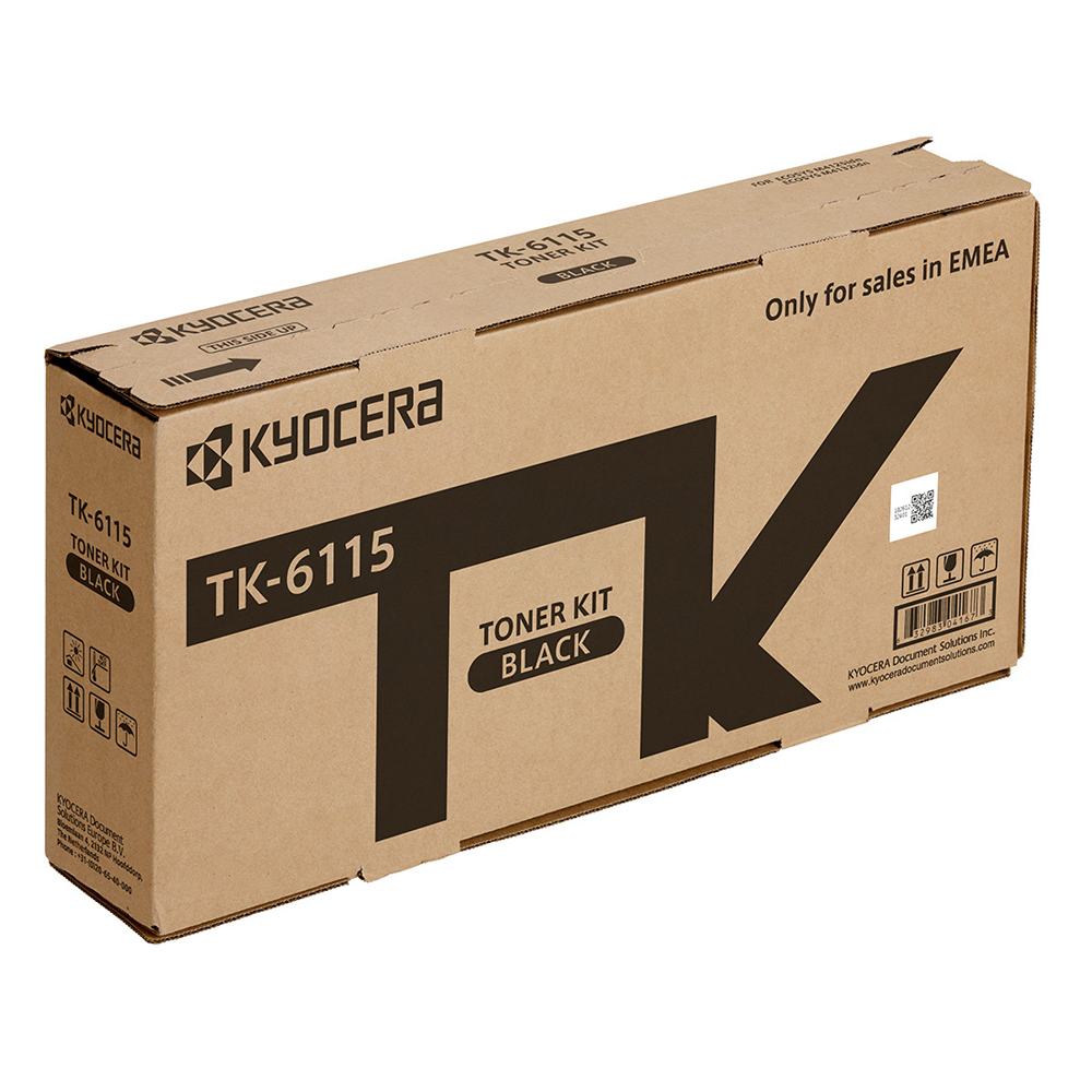 KYOCERA M-4125IDN TONER BLACK (TK-6115) (KYOTK6115) - SCAX KYOCERA M-4125IDN TONER BLACK (TK-6115) (KYOTK6115) - SCAX