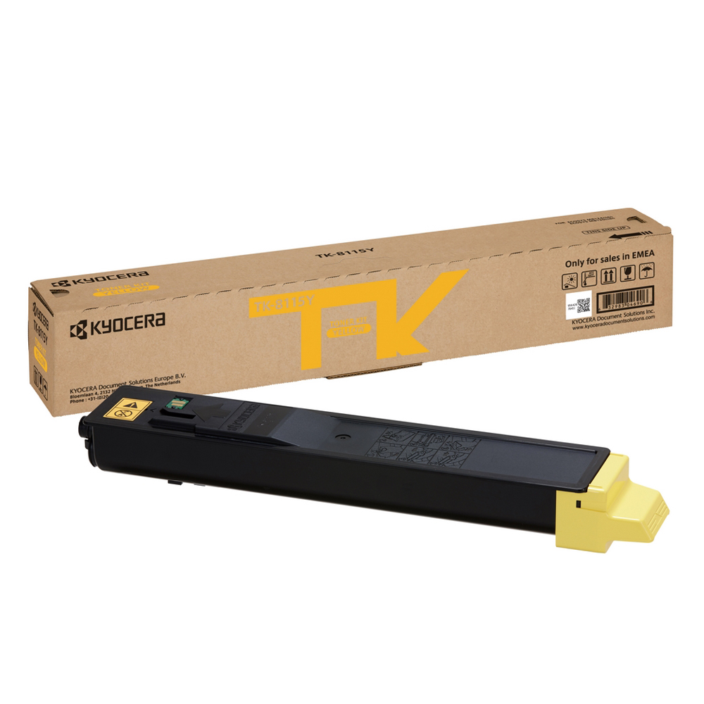 KYOCERA ECOSYS M8124cidn/M8130cidn TONER YELLOW 8k (TK-8115Y) (KYOTK8115Y) - SCAX KYOCERA ECOSYS M8124cidn/M8130cidn TONER YELLOW 8k (TK-8115Y) (KYOTK8115Y) - SCAX