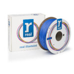 REAL RealFlex 3D Printer Filament - Blue - spool of 1Kg - 1.75mm (REALBIOFLBLUE1000MM175) - SCAX