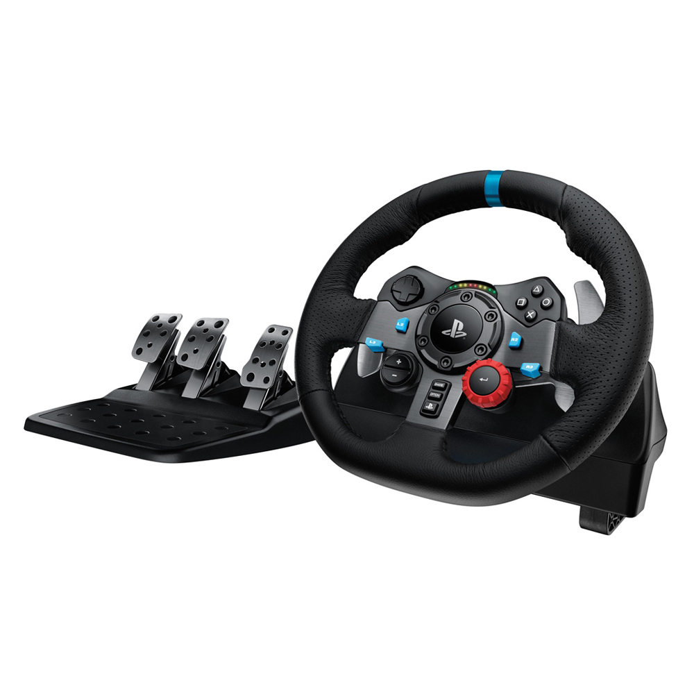 Logitech G29 Driving Force Wheel and Pedals Set (941-000112) (LOGG29) - SCAX Logitech G29 Driving Force Wheel and Pedals Set (941-000112) (LOGG29) - SCAX