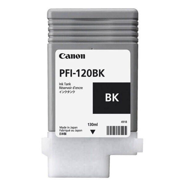 Canon Μελάνι Inkjet PFI-120BK Black (2885C001) (CANPFI-120BK) - SCAX