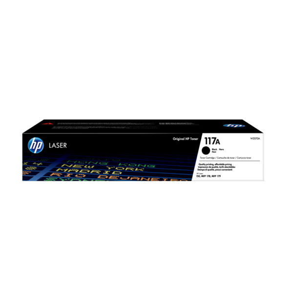 HP 117A Black Original Laser Toner Cartridge (1k) (W2070A) (HPW2070A) - SCAX