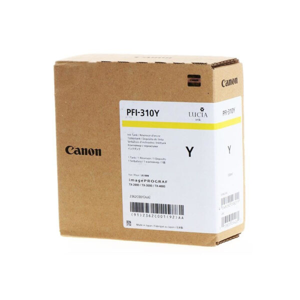 Canon Pigment Μελάνι Inkjet PFI-310 Yellow (2362C001) (CANPFI-310Y) - SCAX