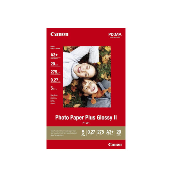 Canon Φωτογραφικό Χαρτί A3+ Glossy 275g/m² 20 Φύλλα (2311B021) (CAN-PP201A3) - SCAX