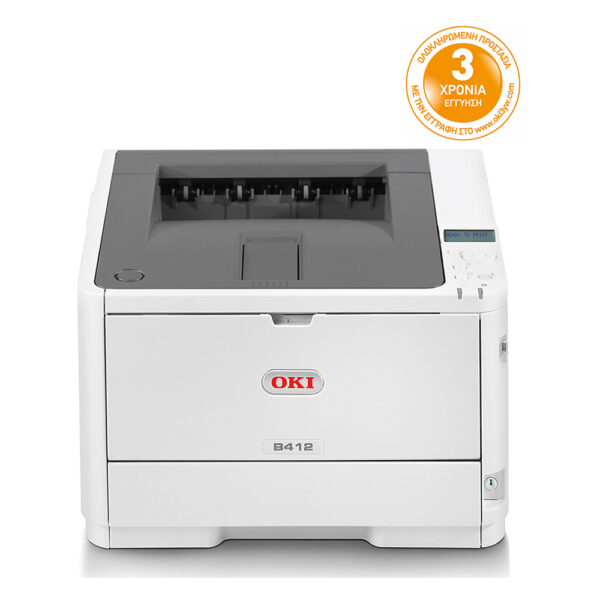OKI B412dn Monochrome Laser Printer (OKIB412DN) (45762002) - SCAX