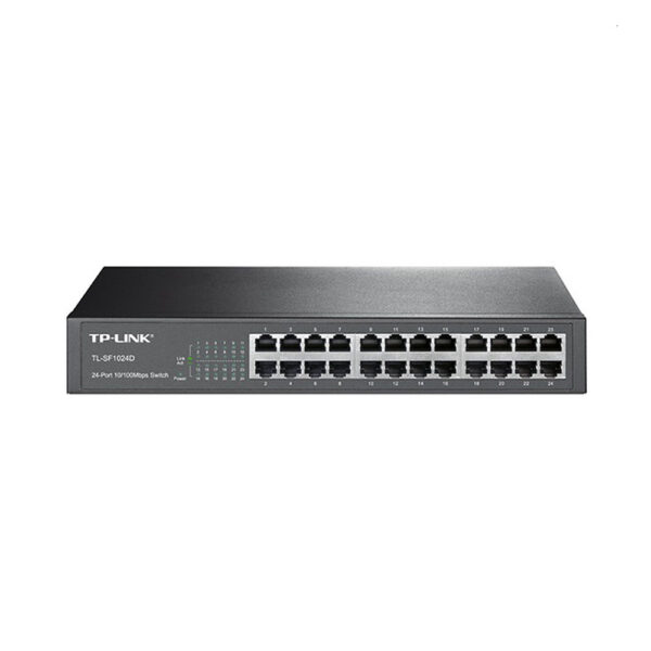 TP-LINK 24-port 10/100Mbps Desktop/Rackmount Unmanaged Switch V3  (TL-SF1024D) - SCAX