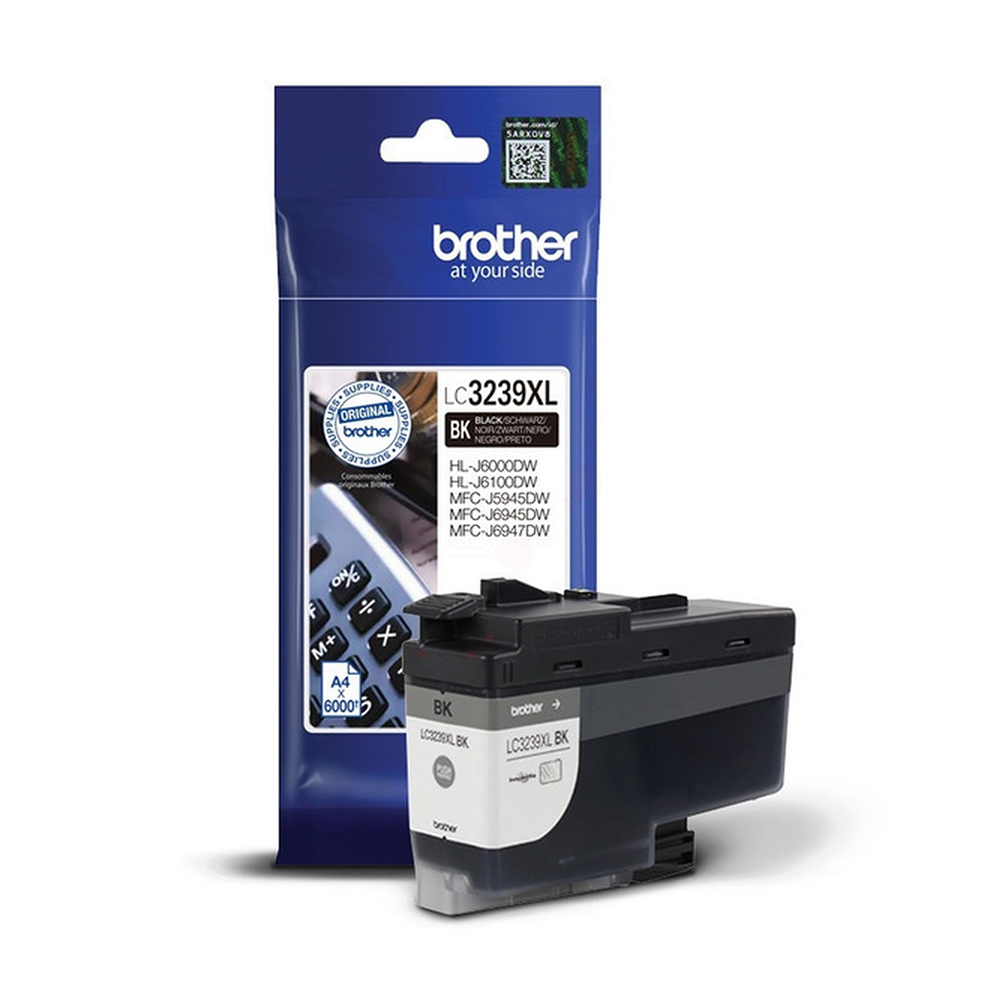 Brother Μελάνι Inkjet LC-3239XLBK Black (LC-3239XLBK) (BRO-LC-3239XLBK) - SCAX