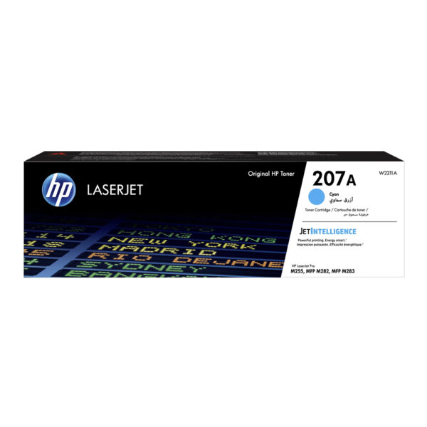 HP 207A Cyan LaserJet Toner Cartridge (1.25k) (W2211A) (HPW2211A) - SCAX