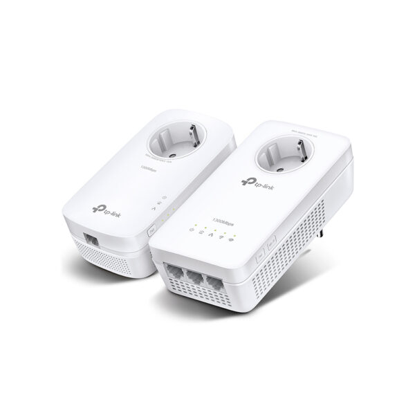 TP-LINK Powerline AV1300 Gigabit Passthrough Starter Wi-Fi Kit (TL-WPA8631P KIT) (TPTL-WPA8631PKIT) - SCAX