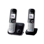 Ασύρματο Τηλέφωνο Panasonic KX-TG6812GB Black (KX-TG6812GB) (PANKX-TG6812GB) - SCAX