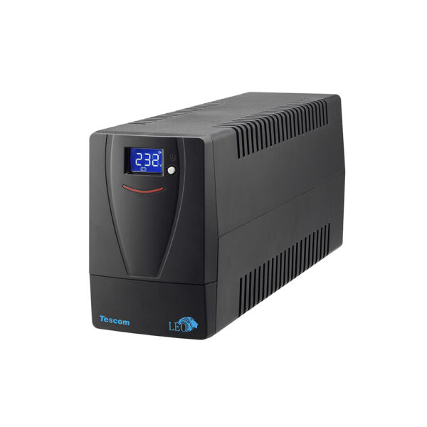 Tescom Leo Plus LCD 850VA UPS Line Interactive (UPS.0786) (TSLCD850AP) - SCAX