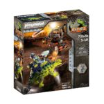 Playmobil Αγκυλόσαυρος Με Μαχητή Εναντίον Ρομπότ (70626) (PLY70626) - SCAX