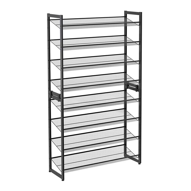 Μεταλλικό Ρυθμιζόμενο Stand Αποθήκευσης 40 Ζευγαριών Παπουτσιών Χρώματος Μαύρο 92.5 x 30.7 x 163.5 cm Songmics (LMR08B) (SNGLMR08B) - SCAX Μεταλλικό Ρυθμιζόμενο Stand Αποθήκευσης 40 Ζευγαριών Παπουτσιών Χρώματος Μαύρο 92.5 x 30.7 x 163.5 cm Songmics (LMR08B) (SNGLMR08B) - SCAX