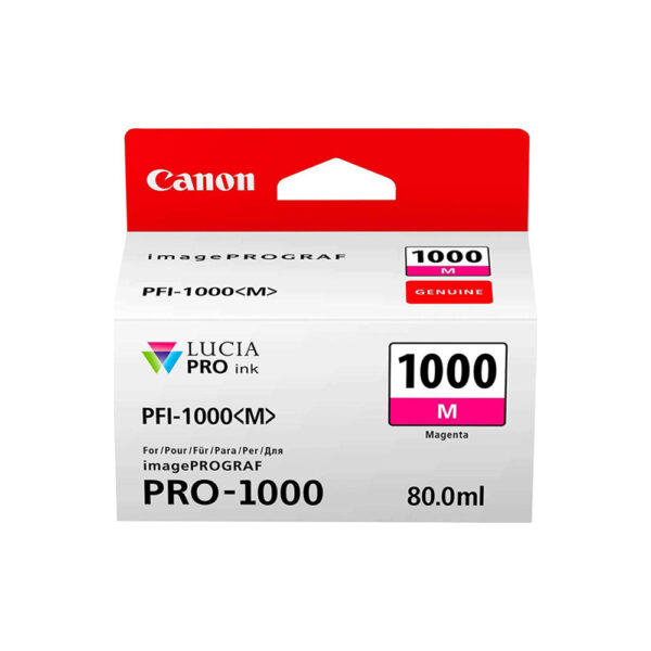 Canon Μελάνι Inkjet PFI1000M Magenta (0548C001) (CANPFI-1000M) - SCAX