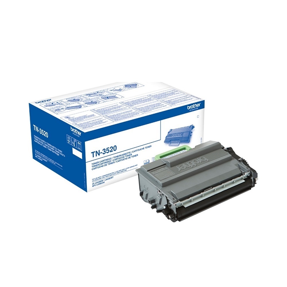 Toner Brother TN-3520 Black EHC (TN-3520) (BRO-TN-3520) - SCAX Toner Brother TN-3520 Black EHC (TN-3520) (BRO-TN-3520) - SCAX