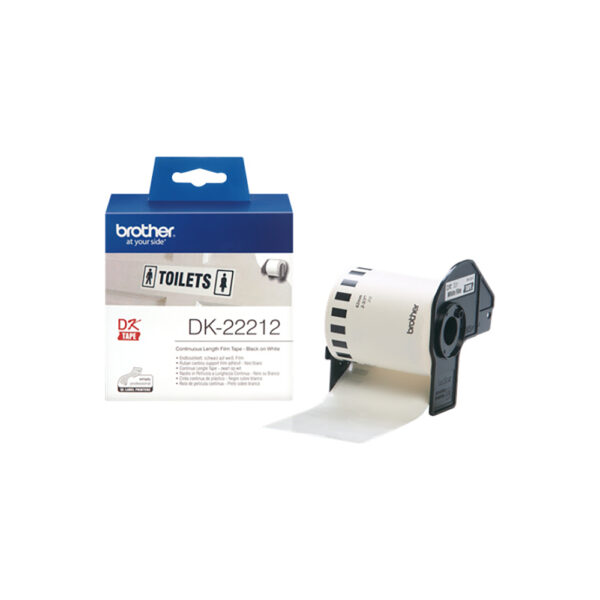 Brother P-touch Endless Label White15.2m x 62mm (DK22212) (BRODK22212) - SCAX