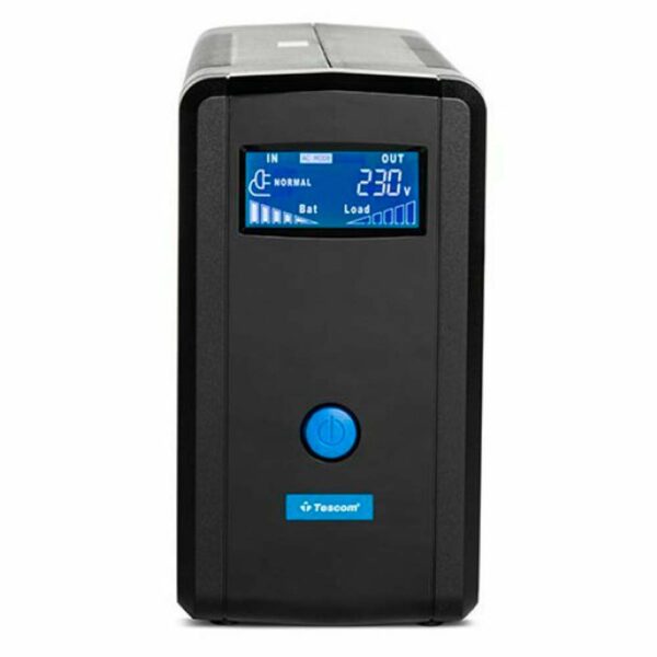 Tescom Leo Plus LCD 2000AP UPS with USB Port (UPS.0790) (TSLCD2K) - SCAX